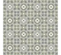 Queenstex Victorian Tile Vinyl By Remland (Elmont, 6M X 2M)