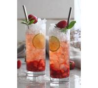 Queensway Home and Dining 6 Liberty Highball Cocktail Drinking Glasses 295Ml Tall Bar Drinkware Set