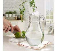 Queensway Home and Dining Queensway Home & Dining 1.8L Large Glass Jug Water Juice Cocktails Carafe Pitcher Decanter With Lid
