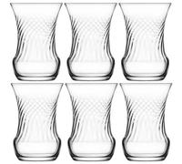 Queensway Home and Dining Queensway Home & Dining 105Ml 6 Pcs Mini Tea Glasses Arabian Luxury Style Coffee Shots Set