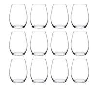 Queensway Home and Dining Queensway Home & Dining 350Ml 12 Pcs Amber Tumblers Wine Whiskey Cocktail Drinking Glasses Set
