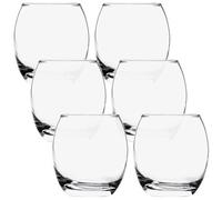 Queensway Home and Dining Queensway Home & Dining 405Ml 6 Pcs Whiskey Scotch Drinking Tumbler Glass Set