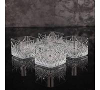 Queensway Home and Dining Queensway Home & Dining 8 Cm Round 4 Pcs Clear Glass Serving Dessert Ice Cream Stackable Dishes Fruit Pudding Bowls