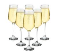 Queensway Home and Dining Queensway Home & Dining Set Of 12 Tall Stemmed Champagne Flutes 230Ml Prosecco Cava Glasses