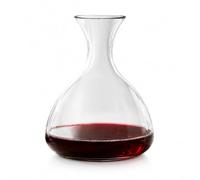 Queensway Home & Dining 1.5L Wine Decanter Carafe, Wide Aeration Base Design, Handcrafted Crystalline Glass, Enhances Flavour Profile, Dining Table & Home Bar - Conical