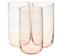 Queensway Home & Dining Modern Coloured Glass Tumblers Set - 280ml or 365ml Drinking Glasses for Water, Juice & Cocktails - Premium Quality Glassware - Ideal for Everyday Use or Entertaining Guests