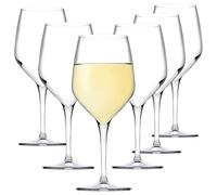Queensway Home & Dining Stemmed Wine Glasses, Champagne Flutes, Elegant Crystal Glassware for Cocktail, Dinner Party, Bar, Home & Dining, Safe, Set of 6 or 12 (6, 470ml Wine Glasses)