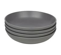 Queensway Home & Dining Stone Ceramic Dinnerware of 4/8/12 Pcs Crockery Bowls for Dining Set - Dishwasher Safe, Dessert, Pasta Bowls - 4 Solid Colour Elegant Tableware Set