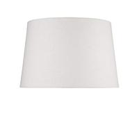 Queenswood Traditional Ivory/White Linen Table Lamp Shade - Shade Only - Replacement Shade - BC/SES
