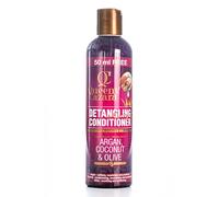 Queeny Cazara Detangling Conditioner for Dry, Curly & Afro Hair, Moisturising Argan, Coconut & Olive Oil Hair Conditioner, 250ml