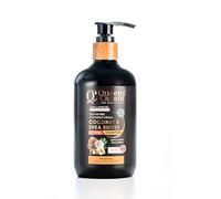 Queeny Cazara New & Improved upto 3* More Moisture - Sulfate Free Cleansing Cream Coconut & Shea Butter Natural SHAMPOO 350 ml / 12 oz - For Natural Curls, Coils & Waves.