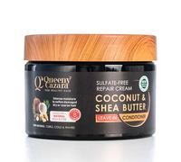 Queeny Cazara Sulfate-Free Repair Cream With Coconut & Shea Butter Leave-In Conditioner 300ml