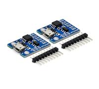 QUEENYARD 2Pcs Digispark USB Development Boards Cost Effective Solution for Microcontroller Projects and Prototyping Prototyping Board