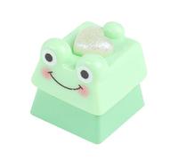 QUEENYARD 3D Resin Keycap Lovely Cartoon Animal Customized for Switches Mechanical Gaming Keyboards Decoration Resin