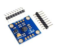 QUEENYARD Digital Interfaces 3Axis Gyroscopes Sensors Module Gyroscopes for Easy Integration in Robotics Research Projects Angle