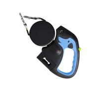 QUEENYARD Dog Leash,Retractable Dog Leash Comfortable AntiSlip Handle Automatic Traction Rope with Lamp For Small Large Breeds Walking