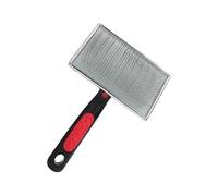 QUEENYARD Pet Grooming Brush,Professional Pet Grooming Comb With Stainless Steel Pin For Detangling Shedding Dog Cats And Long Haired Breeds