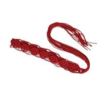 QUEENYARD Popular Waxed Rope Belt For Female Casual Adjustable Self Knotted Crochet Belt For Long Dress Girl Vacation Waist Decors