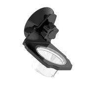 QUEENYARD Reptiles Feeder with Suction Cup,Wall Mounted Reptiles Feeder Terrariums Multiple Removable Feeding Bowl with Suction Cup for Lizards Small Pet