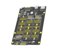 QUEENYARD Soid Disks Converter for NVME to SFF 8611 SFF 8654 Connection Multiple Interfaces Efficient Fast Speed Data Transfer
