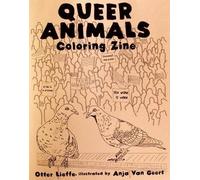 Queer Animals Coloring Book, Otter Lieffe, Paperb