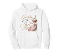 Queer as a Cat at Cocktail Hour Martinis Cosmos Time Pullover Hoodie