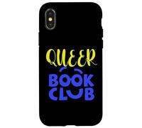 Queer Book Club Typography Design Case for iPhone X/XS