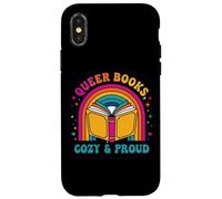 Queer Books, Cozy and Proud Case for iPhone X/XS