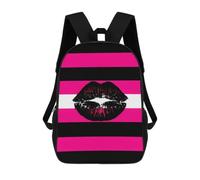 Queer Femme Proud Flag Laptop Backpack 17 Inch Travel Daypack