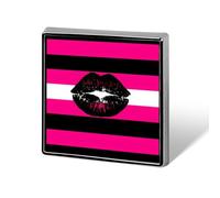 Queer Femme Proud Flag Square Badge Stylish Lapel Brooch Pins
