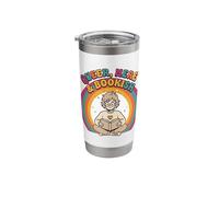 Queer, Here and Bookish Stainless Steel Insulated Tumbler