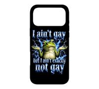 Queer Humor I aint gay but I aint exactly not gay Case for iPhone 17 Pro Max