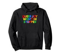 Queer Joy Won't Be Stopped Gay Pride Parade Queer Statement Pullover Hoodie