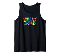 Queer Joy Won't Be Stopped Gay Pride Parade Queer Statement Tank Top