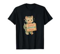 Queer Liberation Now Kitten Design T-Shirt