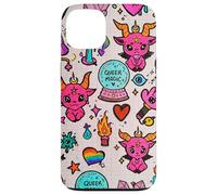 Queer Magic Rainbow Witchy Doodle Design Case for iPhone 13