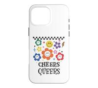 Queer Pride Cheers Queers Gay Pride Flag LGBT Lesbian LGBTQ Case for iPhone 16 Pro Max