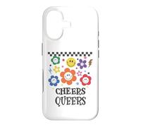 Queer Pride Cheers Queers Gay Pride Flag LGBT Lesbian LGBTQ Case for iPhone 17