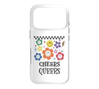 Queer Pride Cheers Queers Gay Pride Flag LGBT Lesbian LGBTQ Case for iPhone 17 Pro