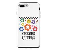 Queer Pride Cheers Queers Gay Pride Flag LGBT Lesbian LGBTQ Case for iPhone 7 Plus/8 Plus