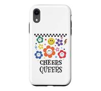 Queer Pride Cheers Queers Gay Pride Flag LGBT Lesbian LGBTQ Case for iPhone XR