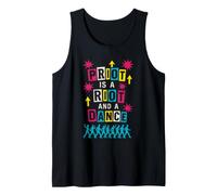 Queer Pride Queer Joy LGBTQ+ Affirmation Trans Pride Protest Tank Top