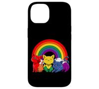 queer Pride Rainbow LGBTQ gay Cats Case for iPhone 14