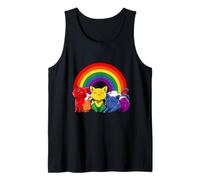 Queer Pride Rainbow LGBTQ Gay Cats Tank Top