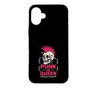 Queer Punk LGBTQ Pride Alternative Anarchist Rebellion Case for iPhone 16 Plus