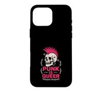 Queer Punk LGBTQ Pride Alternative Anarchist Rebellion Case for iPhone 16 Pro Max