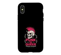 Queer Punk LGBTQ Pride Alternative Anarchist Rebellion Case for iPhone X/XS