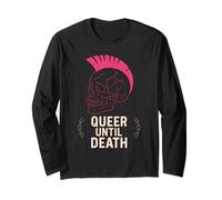 Queer Punk LGBTQ Pride Alternative Anarchist Rebellion Long Sleeve T-Shirt
