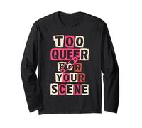 Queer Punk LGBTQ Pride Alternative Anarchist Rebellion Long Sleeve T-Shirt