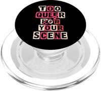 Queer Punk LGBTQ Pride Alternative Anarchist Rebellion PopSockets PopGrip for MagSafe
